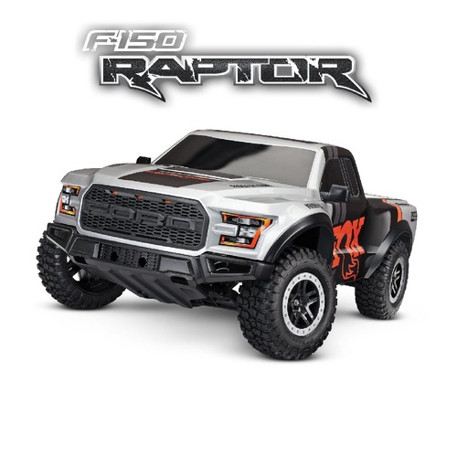 TRAXXAS FORD RAPTOR 2WD BL-2S HD - FOX