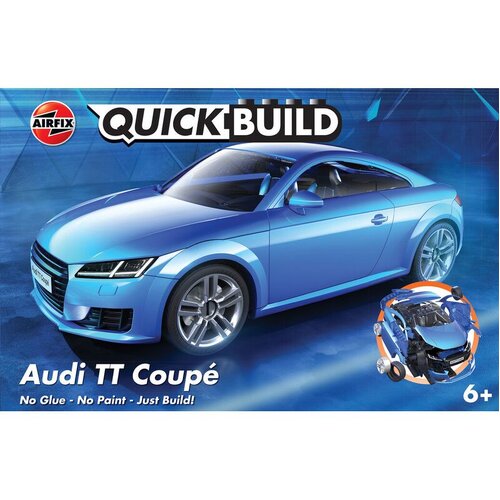 AIRFIX QUICKBUILD AUDI TT COUPE - BLUE