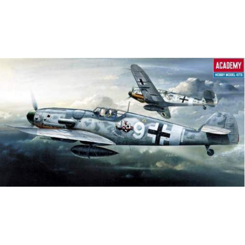 Academy 1/72 Messerschmitt BF109G-6 Plastic Model Kit [12467]