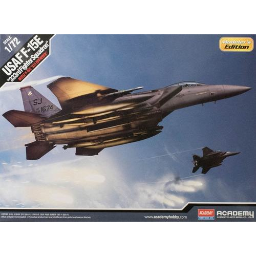 Academy 1/72 USAF F-15E Eagle "333rd Fighter Squadron" Plastic Model Kit [12550]