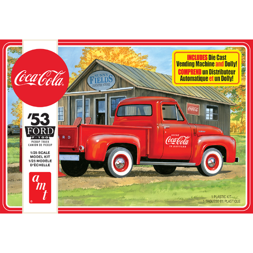 AMT 1/25 1953 Ford Pickup (Coca-Cola) Plastic Model Kit