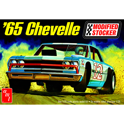 AMT 1/25 1965 Chevelle Modified Stocker Plastic Model Kit