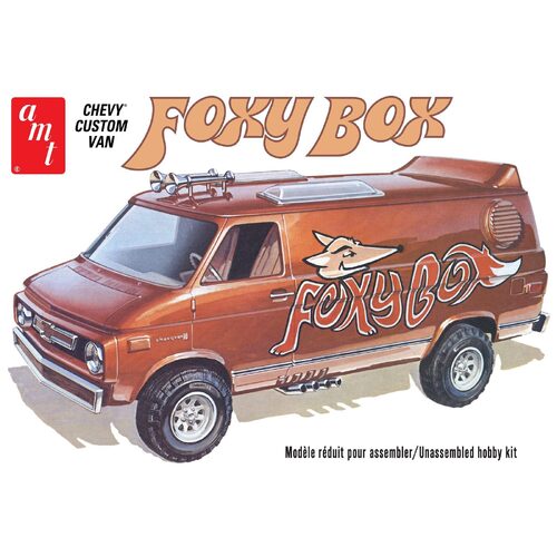 AMT 1/25 1975 Chevy Van "Foxy Box" Plastic Model Kit