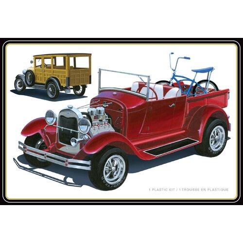 AMT 1/25 1929 Ford Woody Pickup Plastic Model Kit