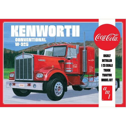 AMT 1/25 Kenworth 925 Tractor Coca-Cola Plastic Model Kit