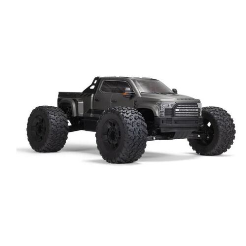 Arrma 1/7 Big Rock 6S 4WD BLX Brushless RC Monster Truck RTR Gunmetal ARA7612T1