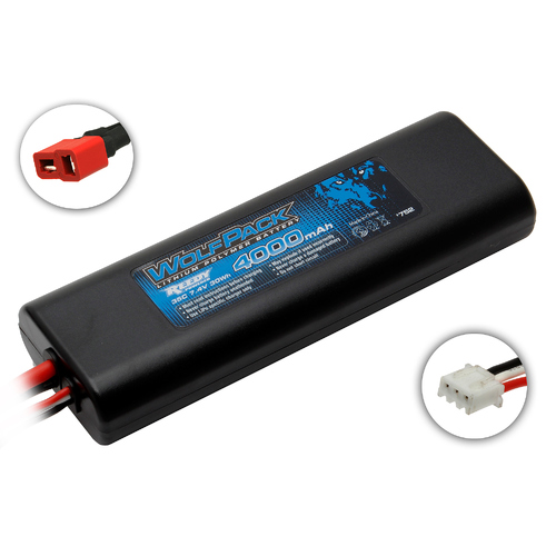 WolfPack LiPo 4000mAh 35C 7.4V