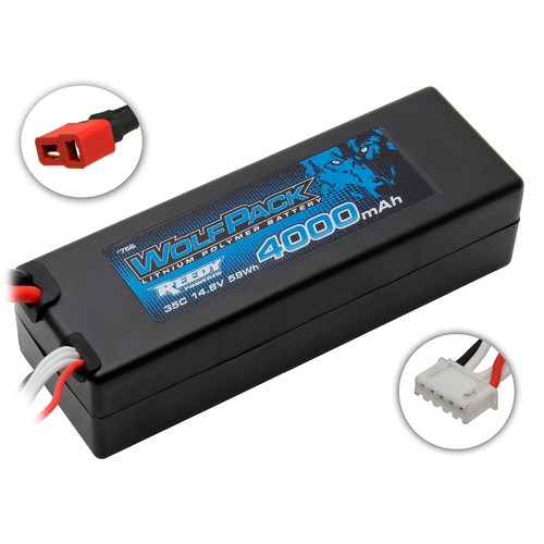 WolfPack LiPo 4000mAh 35C 14.8V