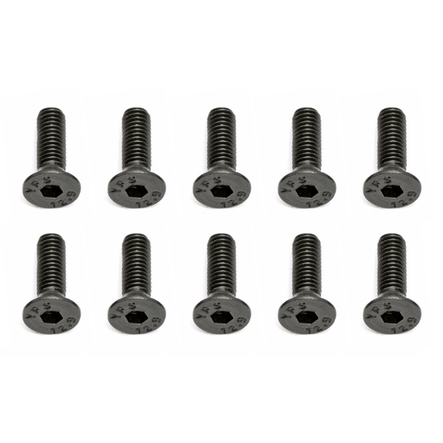 Screws, M3x10 mm FHCS