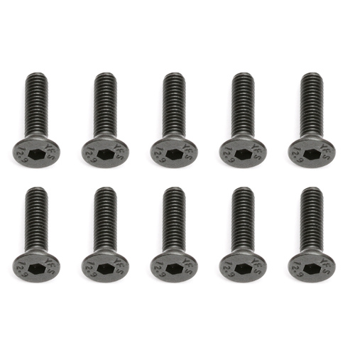 Screws, M3x12 mm FHCS