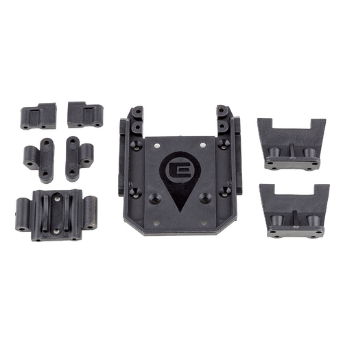 Enduro IFS Gearbox and Servo Mounts Set, hard