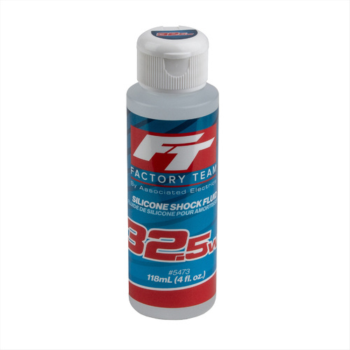 FT Silicone Shock Fluid, 32.5wt (388 cSt), 4oz.