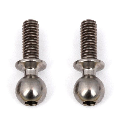 FT Heavy-duty Ti Ballstuds, 8 mm, long neck