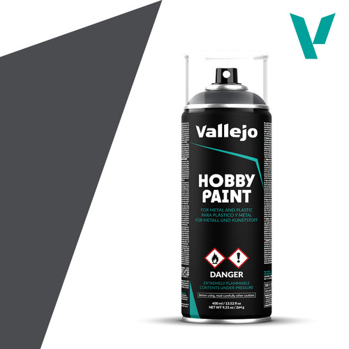 Vallejo Aerosol Panzer Grey 400ml Hobby Spray Paint [28002]