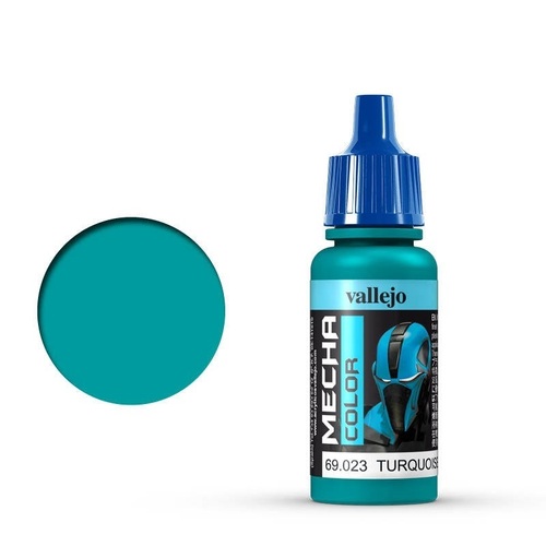 Vallejo Mecha Colour Turquoise 17ml Acrylic Airbrush Paint [69023]