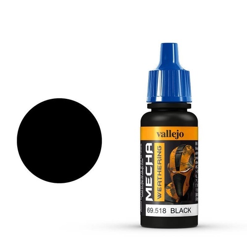 Vallejo Mecha Colour Black Wash 17ml Acrylic Paint [69518]