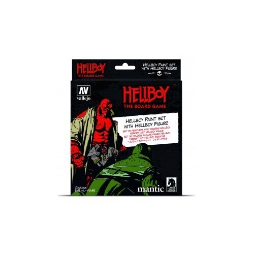 Vallejo Hellboy Acrylic Paint Set with Figure [70187]