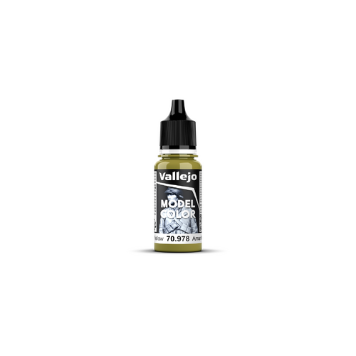 Vallejo Model Colour #120 - Dark Yellow - 18 ml Matt Acrylic Paint