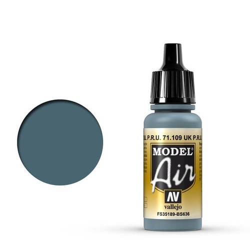 Vallejo Model Air UK PRU Blue 17 ml Acrylic Airbrush Paint [71109]