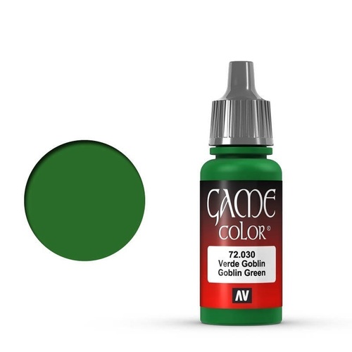 Vallejo Game Colour Goblin Green 17 ml Acrylic Paint [72030] - Old Formulation