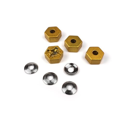 Blackzon Metal 12mm Hex Hub Set