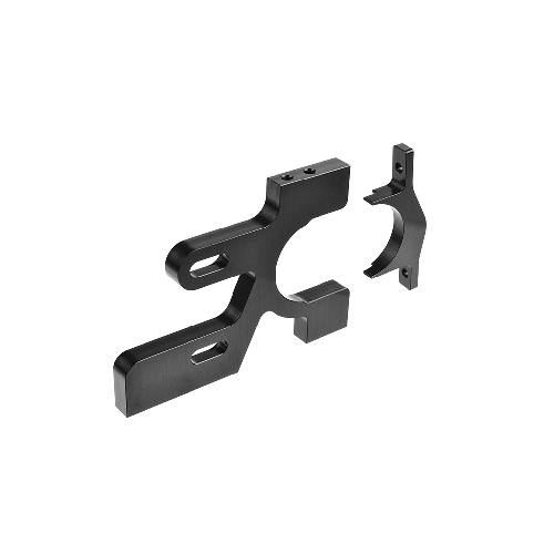 Team Corally - Motor Bulkhead - Rear Right - 7075 Aluminium -Black - 1 pc