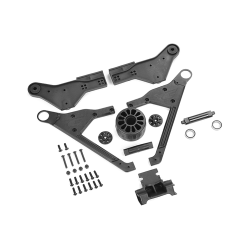 Team Corally - Wheelie Bar 2021 - 1 Wheel version - Complete Set