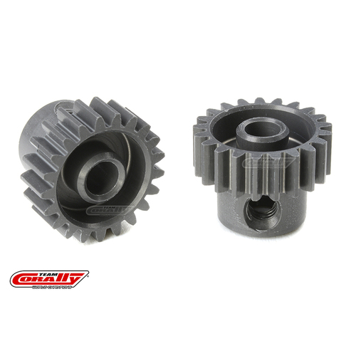 Team Corally - 48 DP Pinion - Short - Hard Anodised AL7075 - 22 Teeth - Shaft Dia. 3.17mm