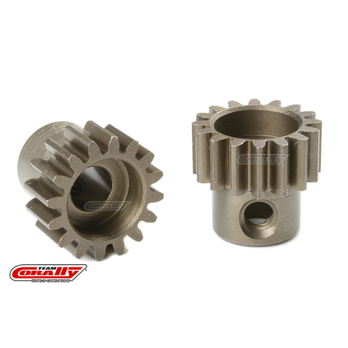 Team Corally - 32 DP Pinion - Short - Hardened Steel - 16 Teeth - Shaft Dia. 5mm