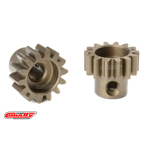 Team Corally - M1.0 Pinion - Short - Hardened Steel - 14 Teeth - Shaft Dia. 5mm