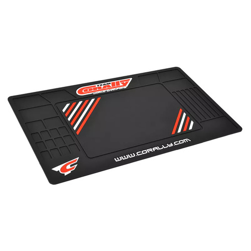 Team Corally - Pit Mat XL - Rubber - 85x50 cm - 5mm Thick