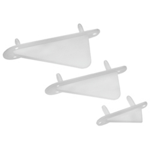 DUBRO 992 2 3/8in WING TIP/TAIL SKID (2/PKG.)