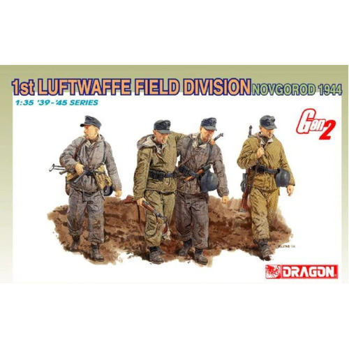 Dragon 1/35 1st Luftwaffe Field Division (Novgorod 1944) Plastic Model Kit