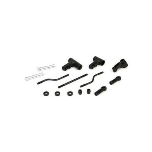 Ecx Bell-Crank Set W/Post And Bushing: 1:10 4WD All - Ecx231008