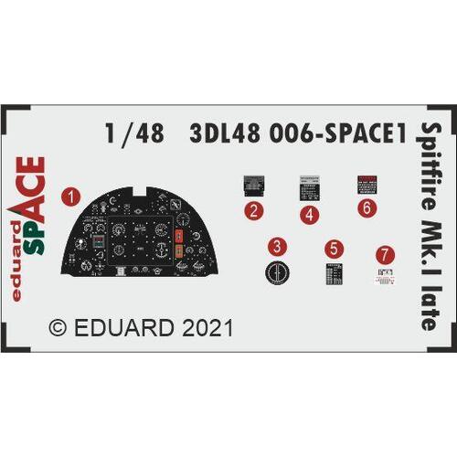 Eduard 1/48 Spitfire Mk.I late SPACE 3D Decals