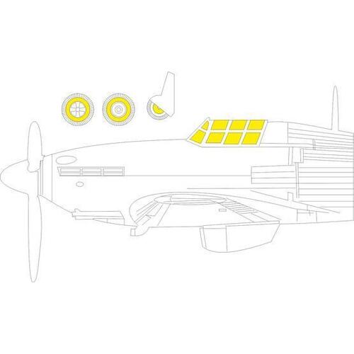 Eduard 1/72 Hurricane Mk. IIc Mask