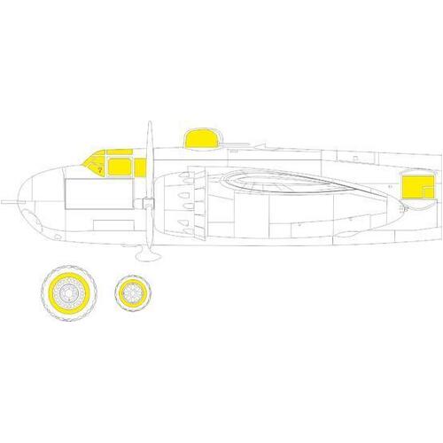 Eduard 1/32 B-25H TFace Mask for HKM [JX288]