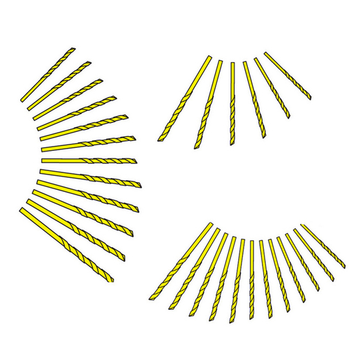 EXCEL 50056 DRILL BITS #56 (12 DRILLS PER TUBE)