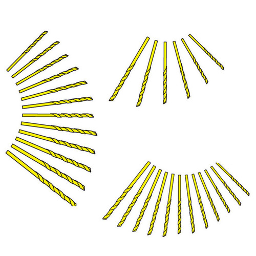 EXCEL 50073 DRILL BITS #73 (12 DRILLS PER TUBE)