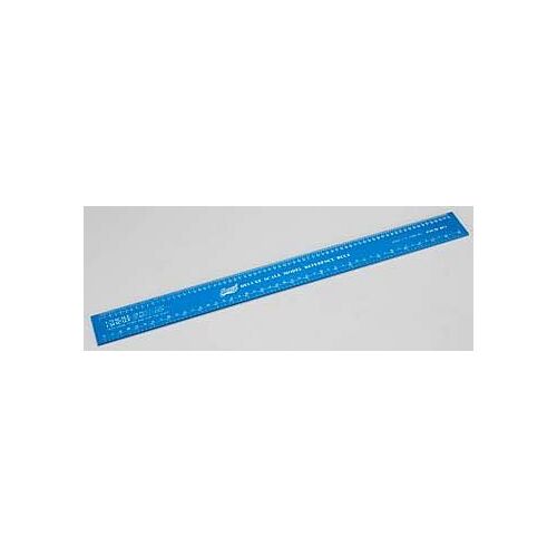 EXCEL 55779 EXCEL 12 INCH DELUXE SCALE MODEL REFERENCE RULER