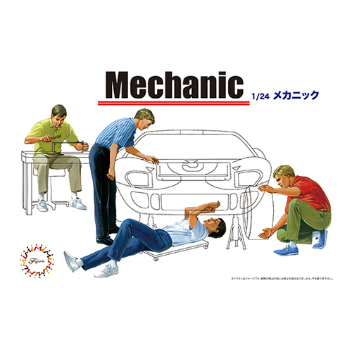 Fujimi Mechanic (Accessory) (GT-3) Plastic Model Kit [11662]