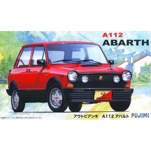 Fujimi 1/24 Autobianchi A112 Abarth (RS-10) Plastic Model Kit [12686]