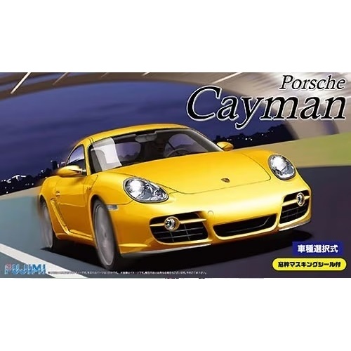 Fujimi 1/24 Porsche Cayman/Cayman S w/Window Frame Masking Seal (RS-20) Plastic Model Kit