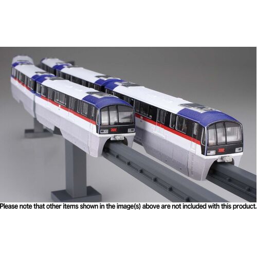 Fujimi 1/150 Tokyo Monorail Type 2000 Old Color Six Car Formation (6-Car Set) (ST-17 EX-1) [91032]