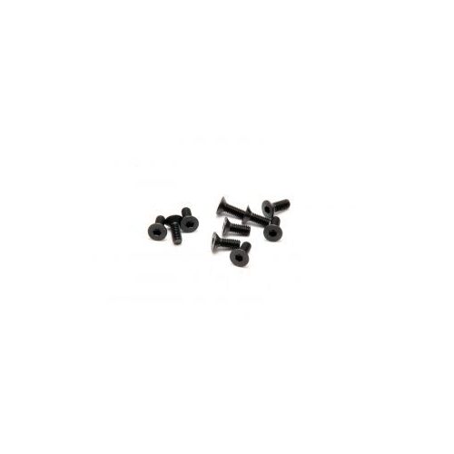 3x8mm Hex Tapping Screws, 10 pcs