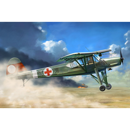 HobbyBoss 1/35 Fieseler Fi-156 D-1 Storch Plastic Model Kit