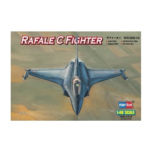 HobbyBoss 1/48 France Rafale C Fighter Plastic Model Kit [80318]