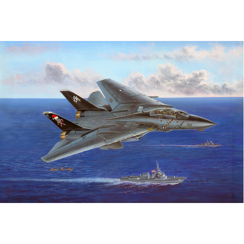 HobbyBoss 1/48 F-14B Tomcat Plastic Model Kit [80367]