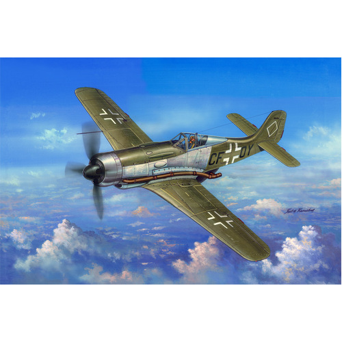 HobbyBoss 1/48 FW 190 V18 Plastic Model Kit [81747]