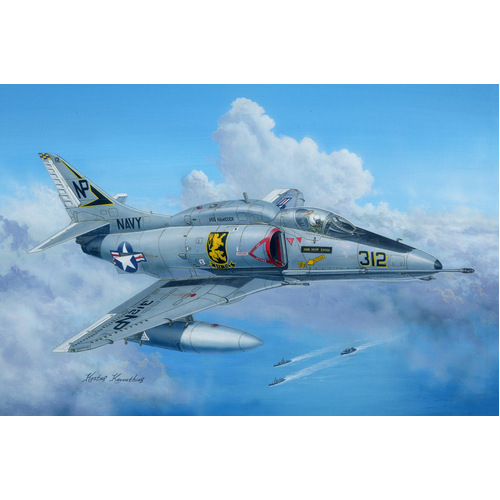 HobbyBoss 1/48 A-4F Sky Hawk Plastic Model Kit [81765]